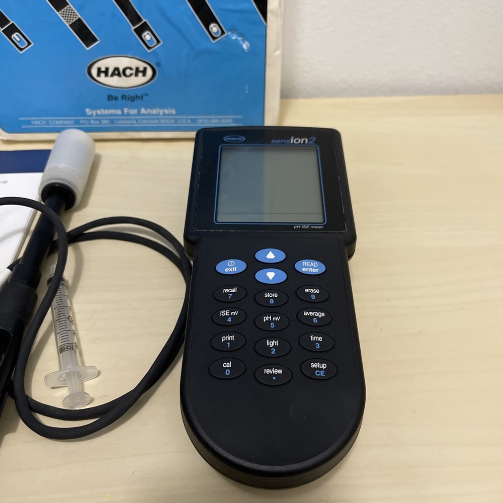 HACH SENSION 2 PH ISE METER w/2 electrodes