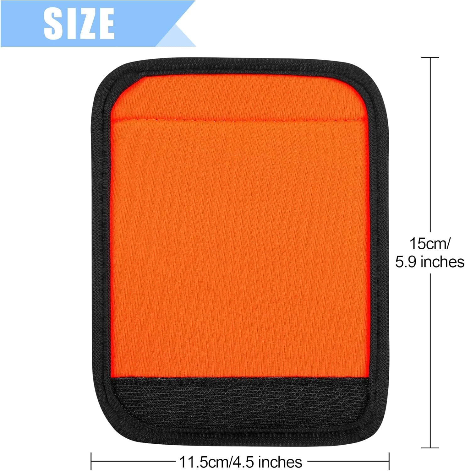 Travel Luggage Suitcase Tags Handle Wrap Identifiers Marker 6 Pack