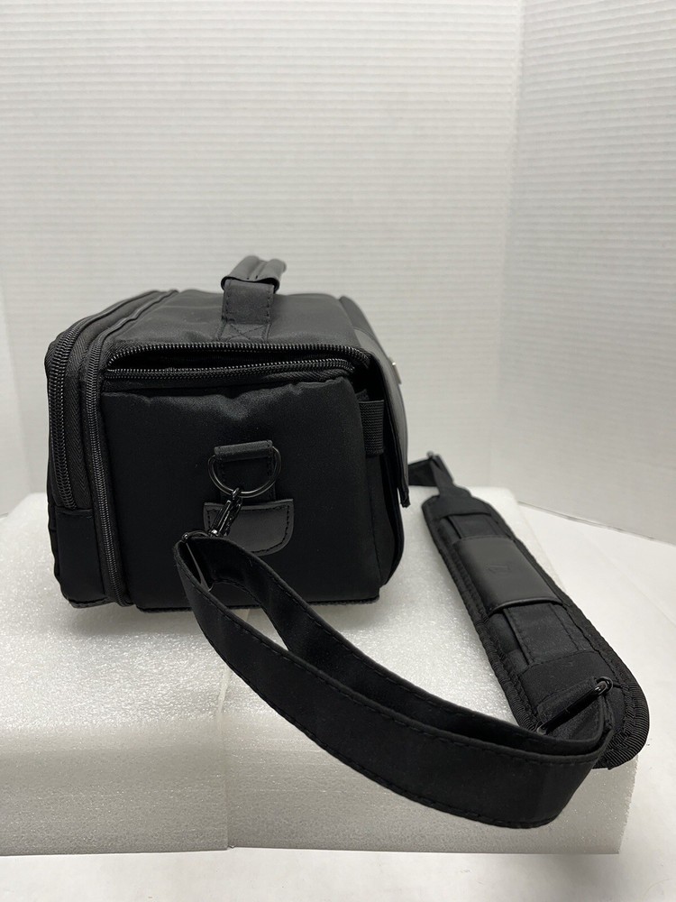 HP Expandable Black Camera Case/Bag, Padded With Shoulder Strap