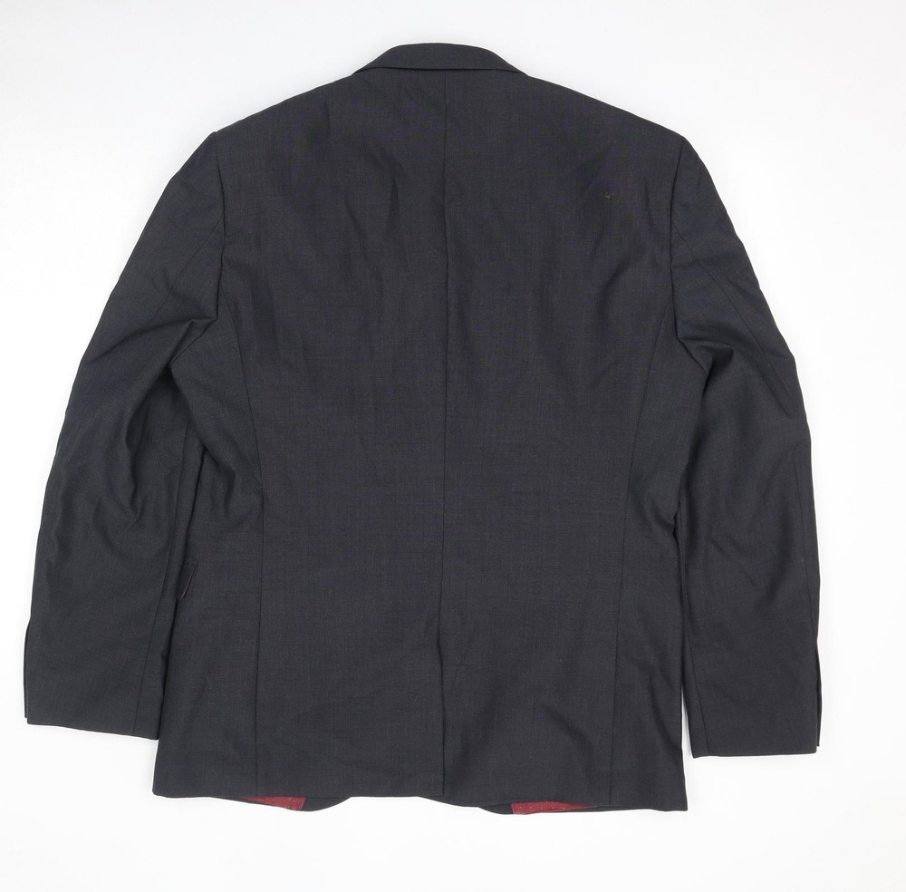 NEXT Mens Grey Wool Blend Suit Jacket Size 42 Reg