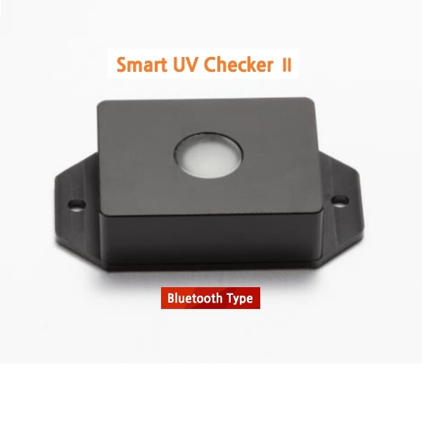 Smart UV Checker / Bluetooth Type / UVA UVB UVC UV Index Blue Light UV Meter