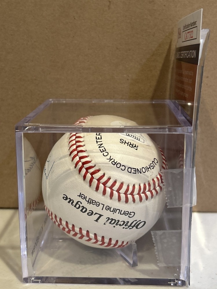 Harmon Killebrew Autographed Baseball JSA Certification