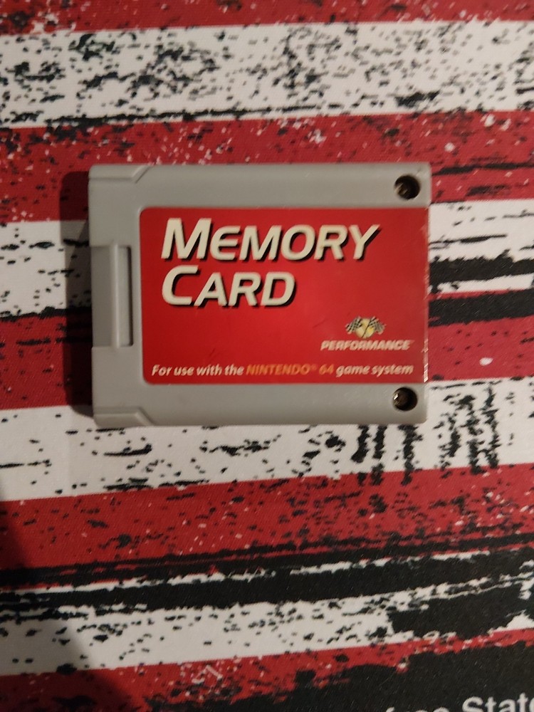 Untested Nintendo 64 Conroller Paks/memory Cards