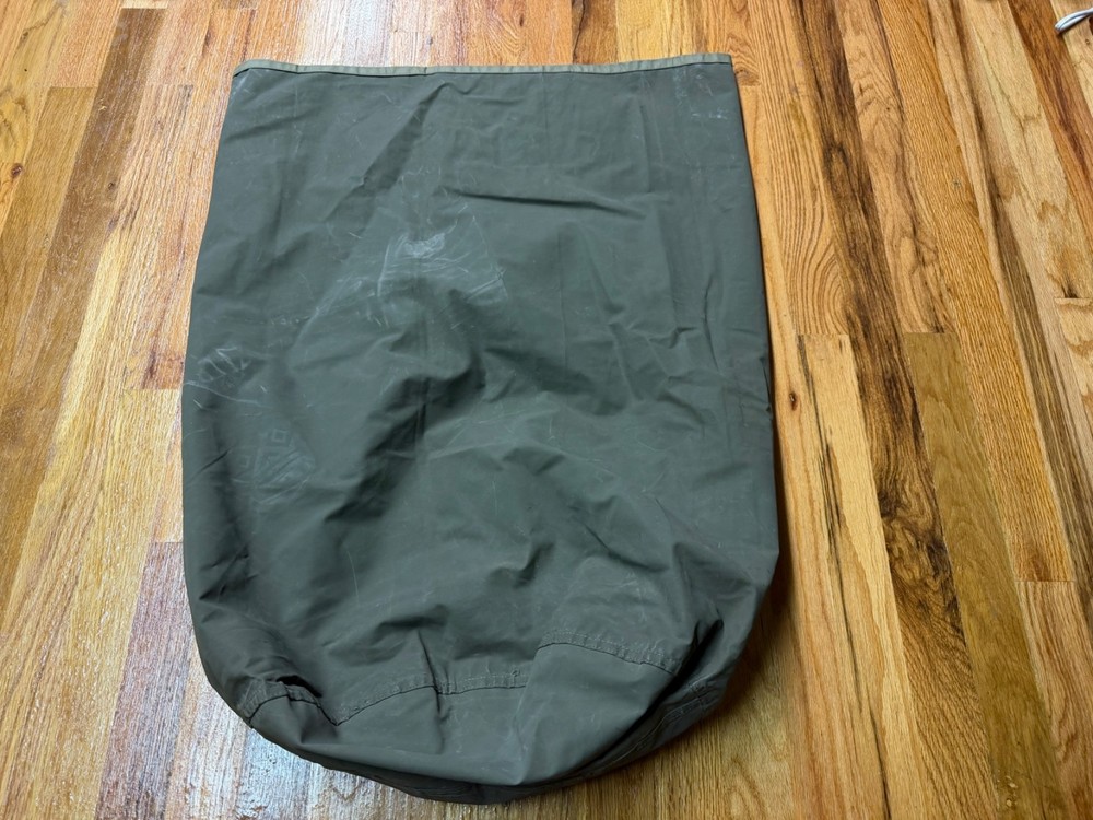 ORIGINAL WWII  US ARMY INFANTRY WATERPROOF BARRACK LAUNDRY  BAG-1944