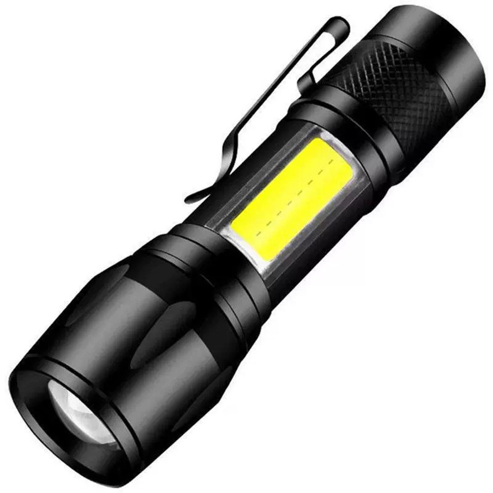 35000000 lumens Small LED Mini Flashlight Pocket Super Bright Torch Rechargeable