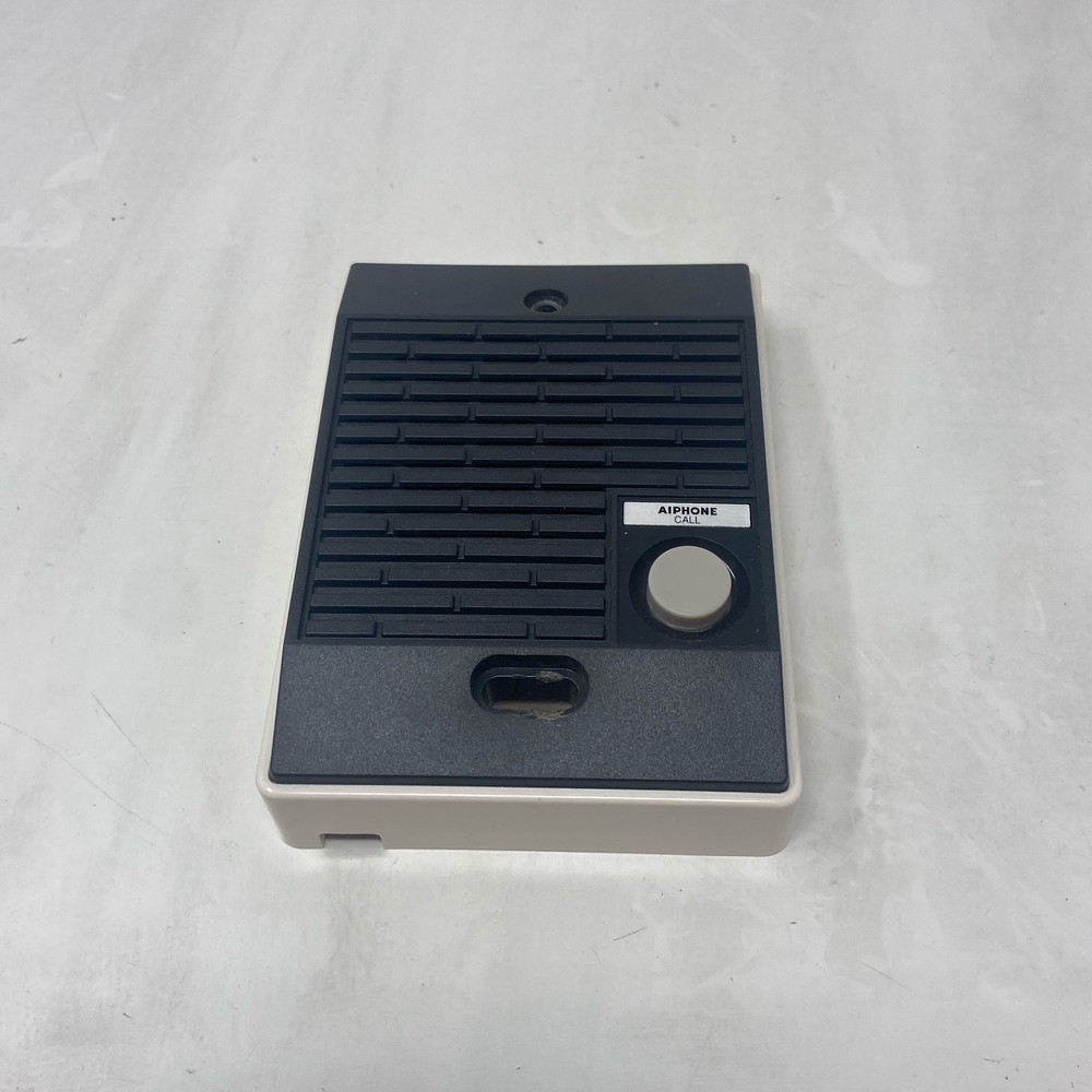 Aiphone LE-D Surface-Mount Audio Door Station Black/Gray
