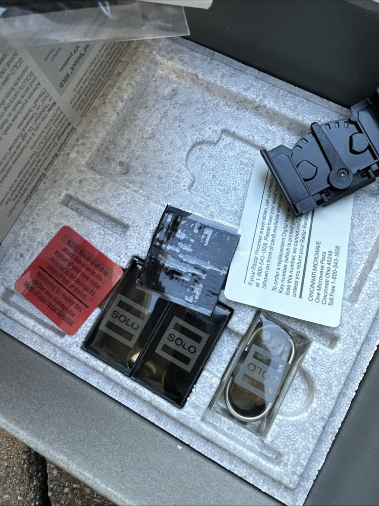 Escort Solo Radar Detector