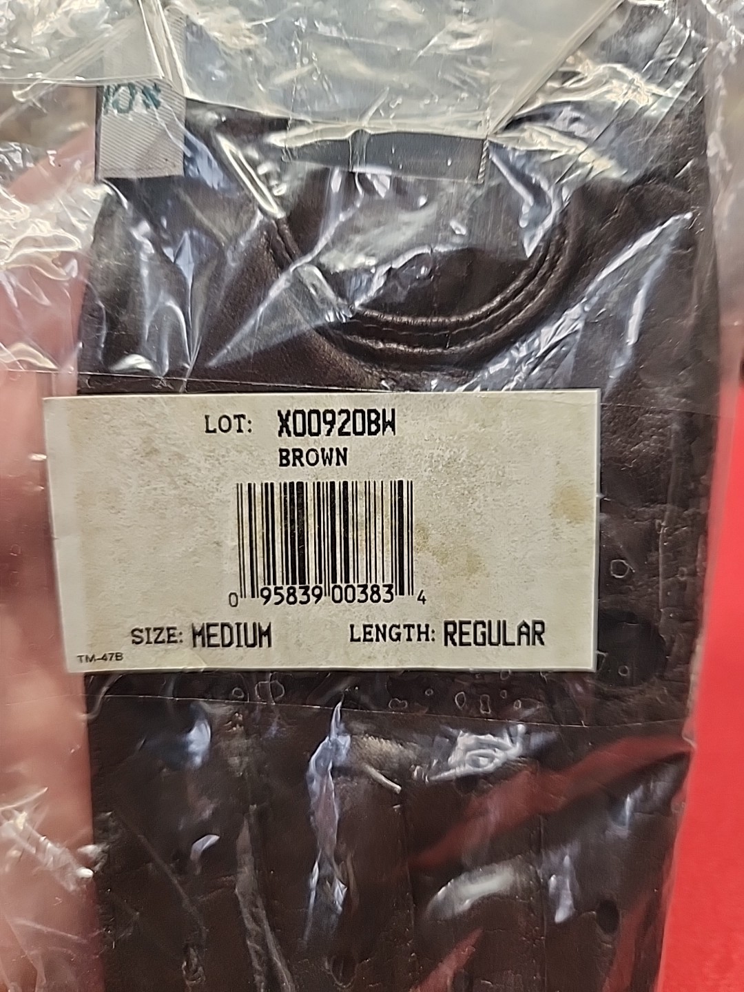 10-X Leather Shooting Gun Gloves Size Medium Brown NOS