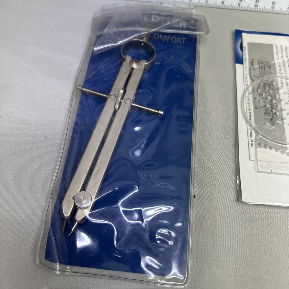 Set Of 8 Various Drafting Tools