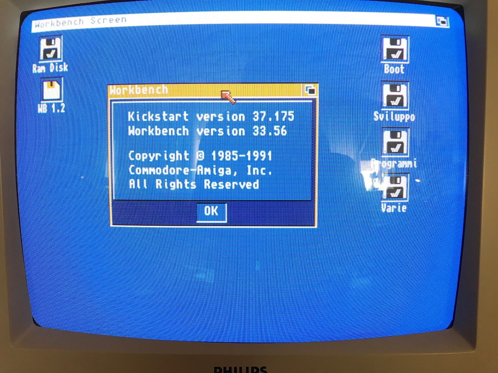 Workbench Version 1.2 Amiga, 2 Floppy Disk 3,5