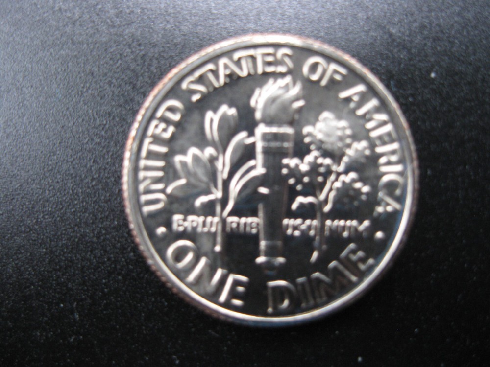 1987 D Roosevelt Dime Gem+ BU! Full Bands!