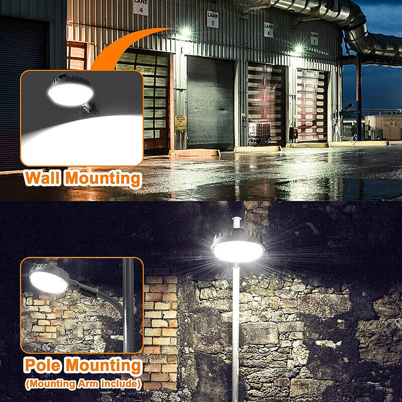 150W LED Barn Yard Street Outdoor Security Dusk to Dawn Waterproof Flood Light
