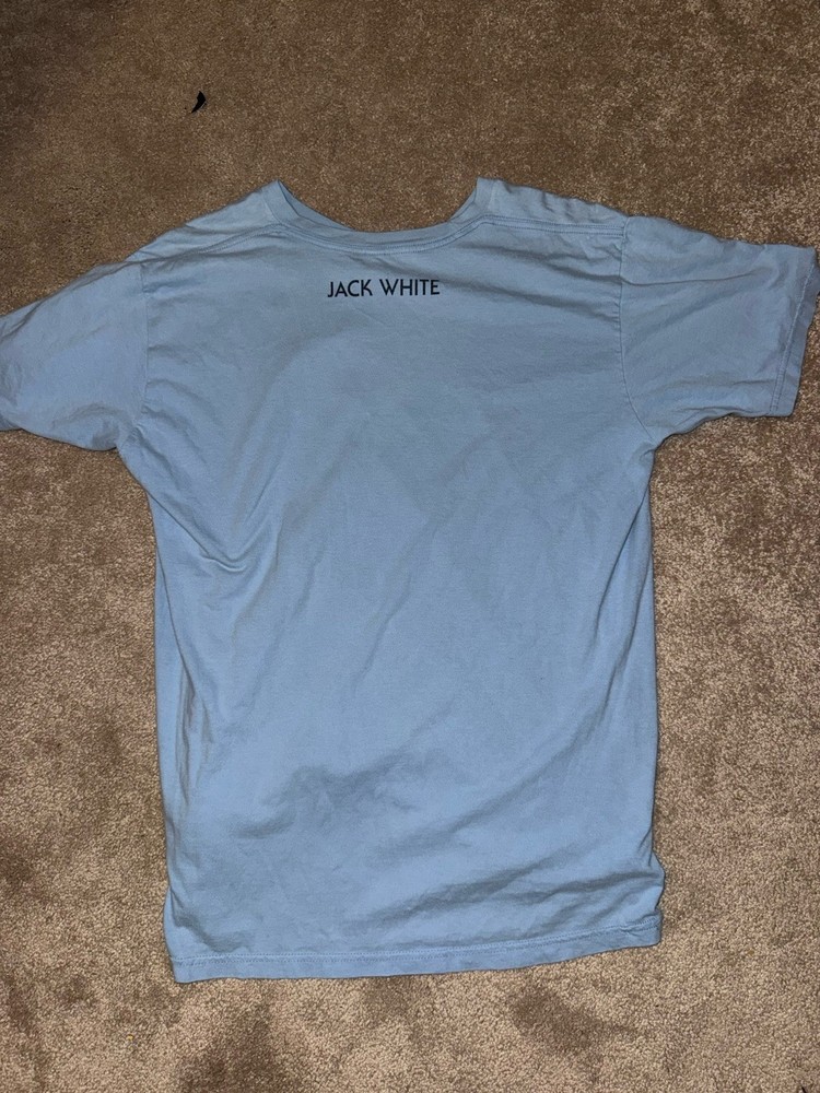 Jack White Third Man Records Blue T Shirt