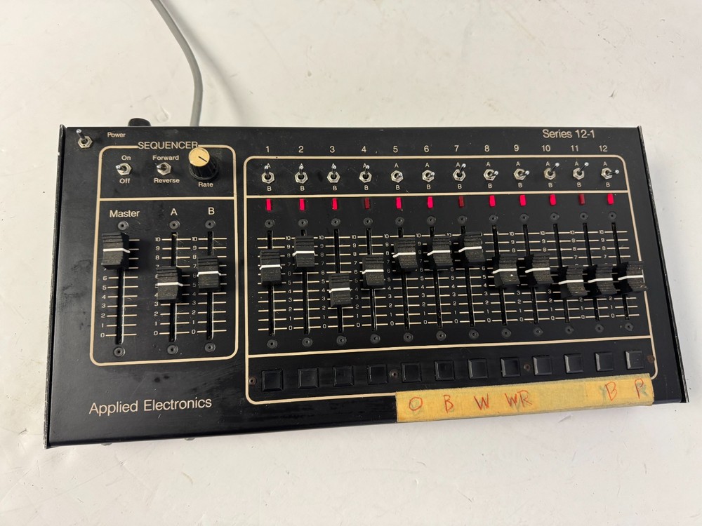 Vintage Applied Electronics Sequencer /Dimmer & Minipc 1200 Power