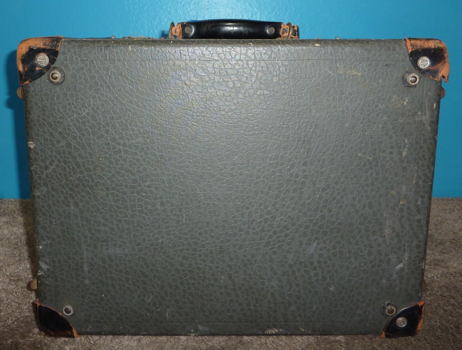 1940's DeVry Sound Model 1966 Mono Tube Amplifier & Jensen Speaker Guitar Amp