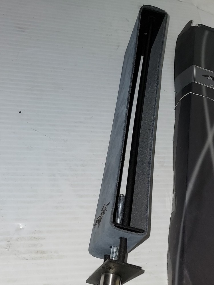 ARHEY 2-Sided Adjustable Leather Strop Block & 2 Compounds DARK GRAY/LARGE (Two)