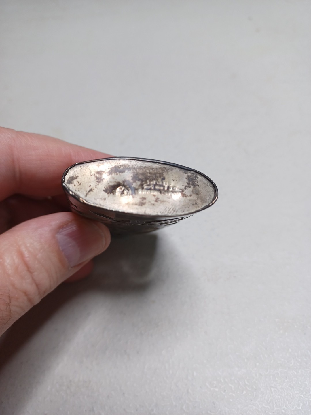 Mexician Sterling Silver Perfume Bottle