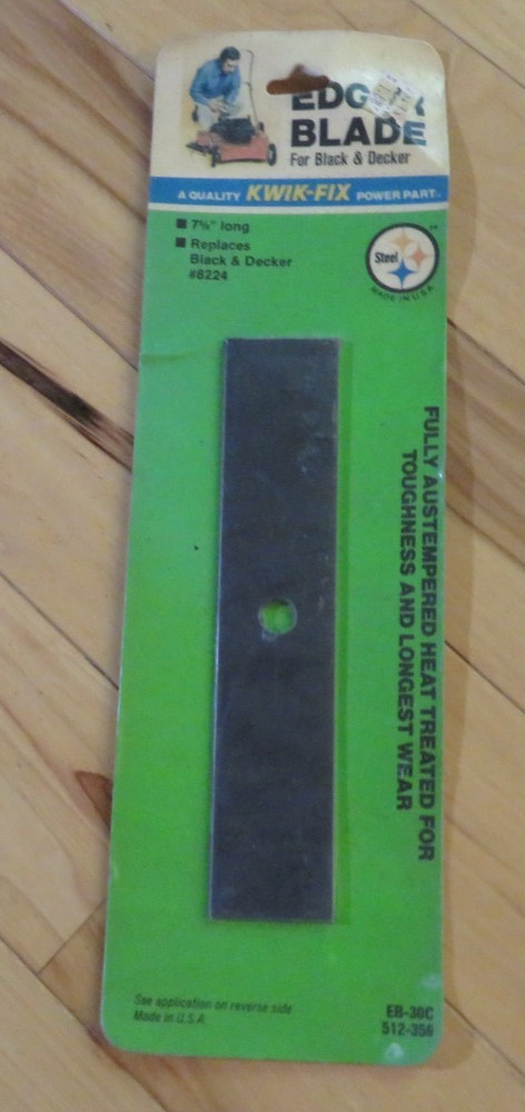 KWIK-FIX  Edger Blade for Black & Decker,  EB-30C
