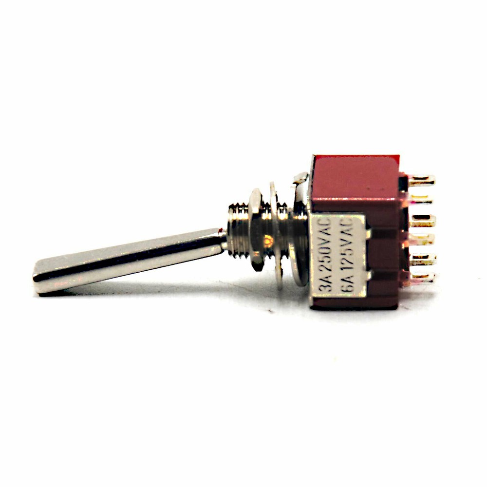 10pcs Toggle Switch For Amplifier DAC Long Flat Handle/Amplifier Chassis Raw