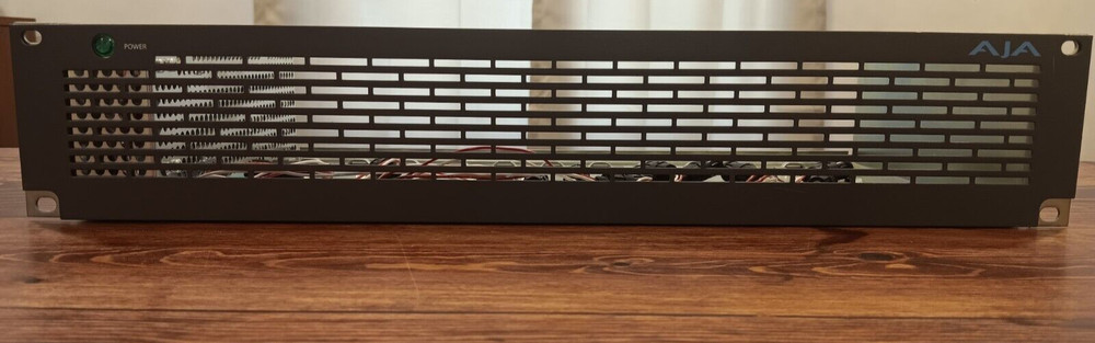 AJA DRM Rackmount Frame with 6x Mini Converter Mounting Brackets