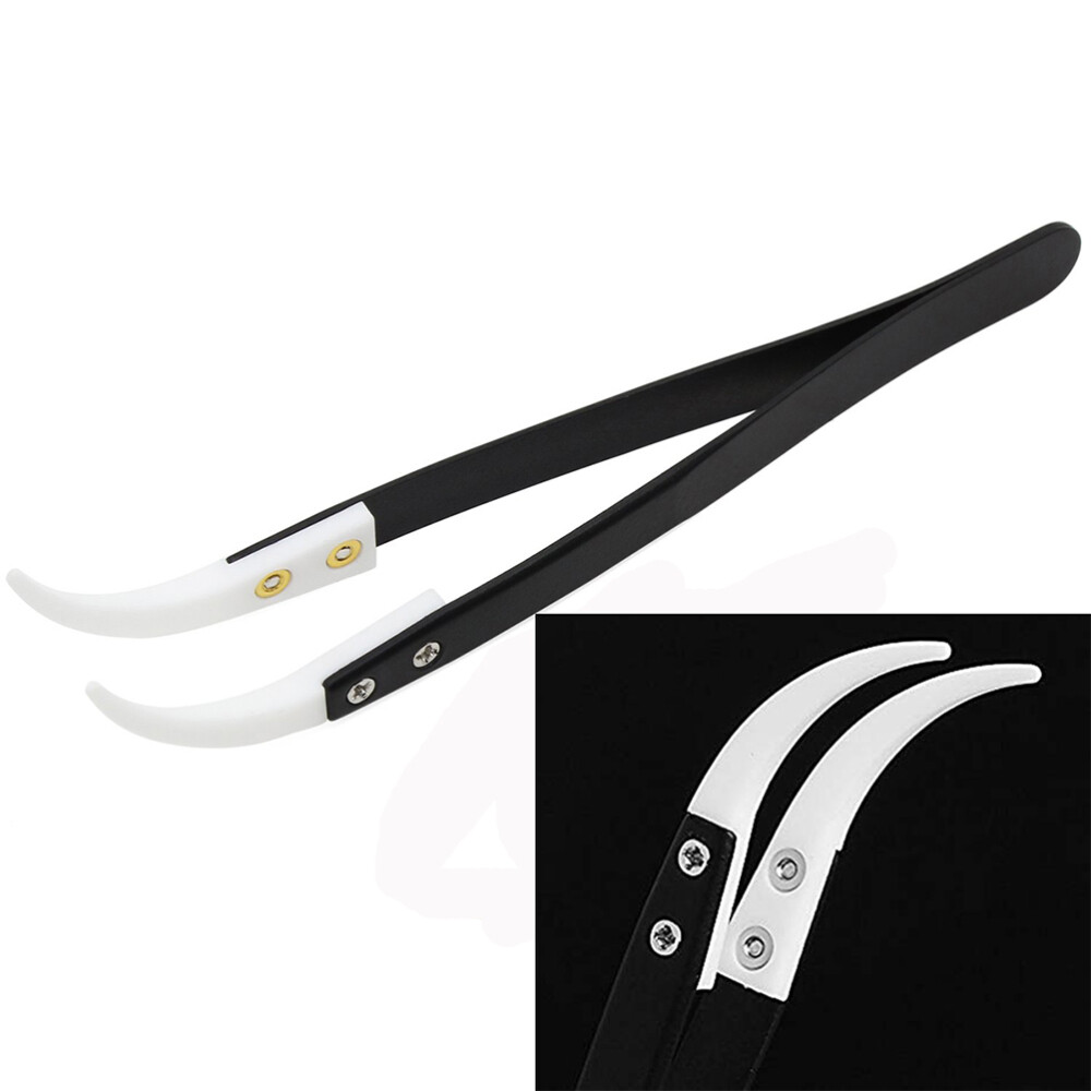 4PCS Tweezers Replaceable Tips with Temperature Resistance Precision Tips