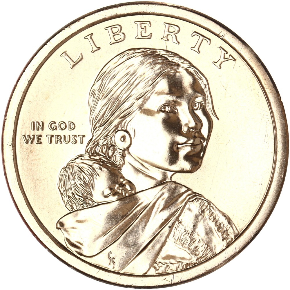 2022 D Native American Sacagawea Dollar Gem BU