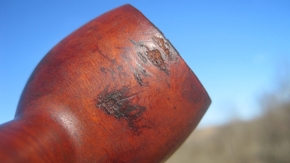 Willard Imported Briar Smoking Estate Pipe 5.3/4" L