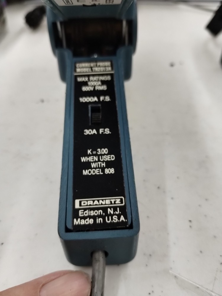 Dranetz Model: TR2013A Current Probe . 1000A, 600V RMS