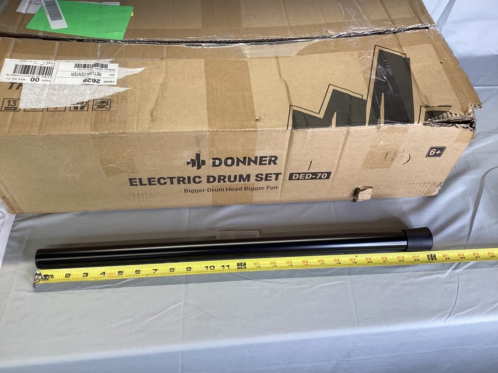 🥁 Donner DED-70 Electronic Drum Set - REPLACEMENT SUPPORT TUBE ONLY