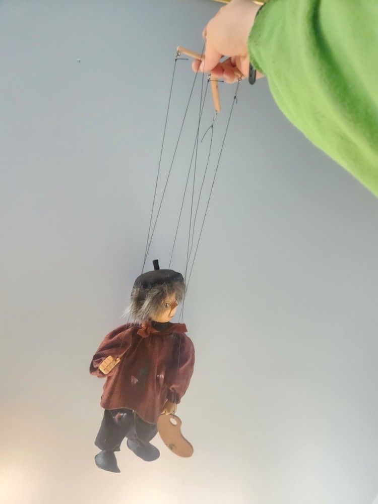 schmider creativ painter marionette With Tags