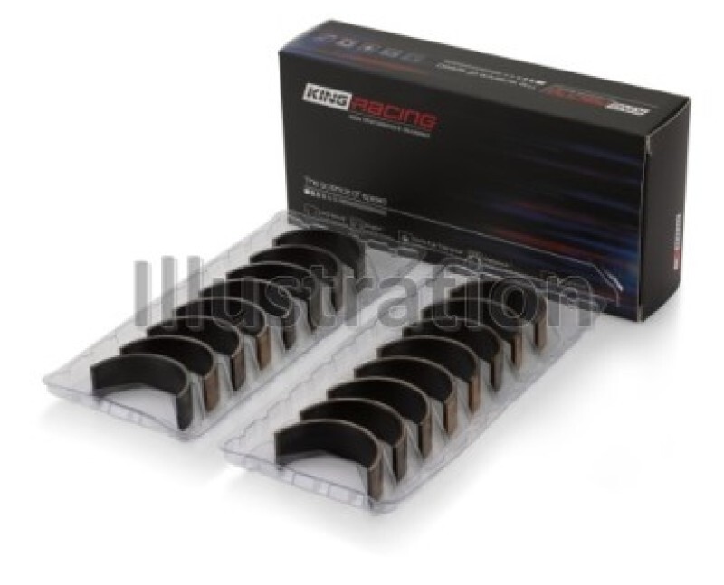 King Performance Rod Bearing Set for Chevy LS1 / LS6 / LS3 (Size STD)