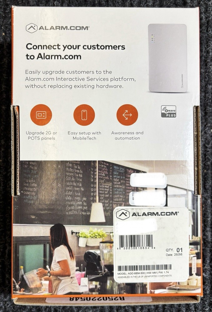 Alarm.com ADC-SEM300 System Enhancement Module (Verizon)