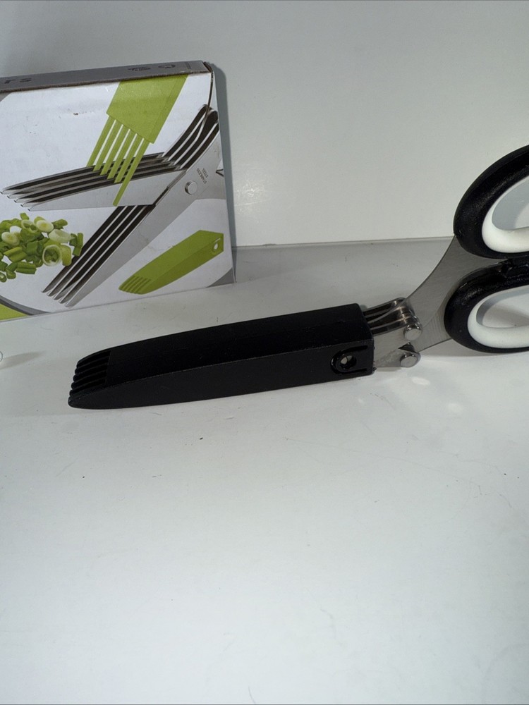 Herb Scissors Kitchen Utensil Cutting IOB