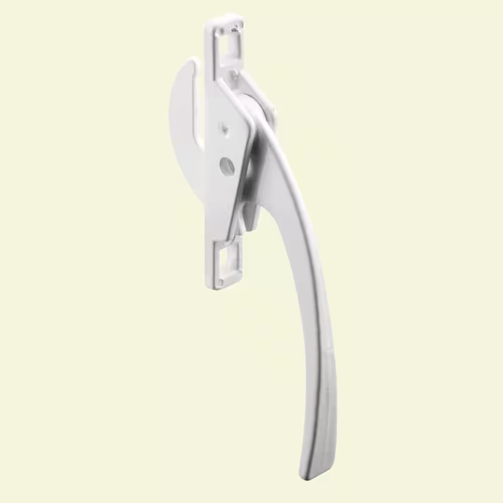 White Casement Window Locking Handle