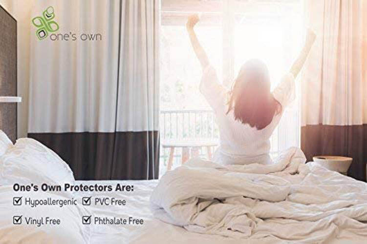 Full/Double Size Premium Hypoallergenic Eucalyptus Waterproof Mattress Protector