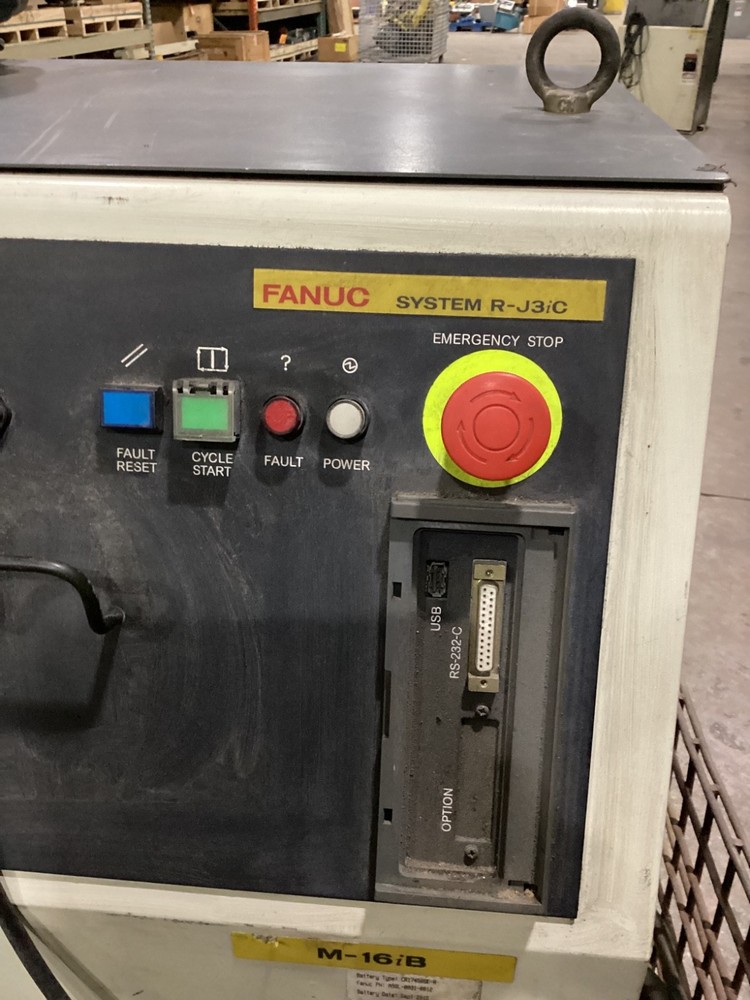 Fanuc M-16IB Robot System R-J3iC Controller #404JM