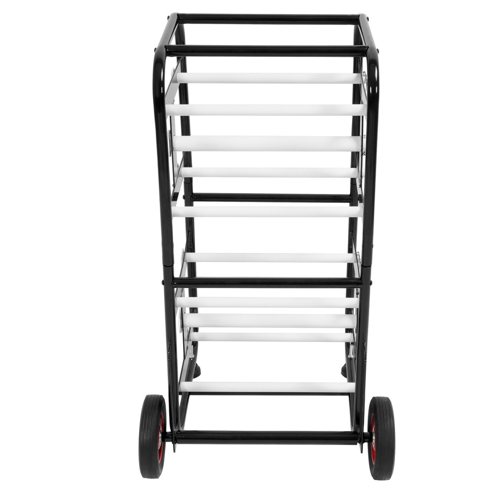 Transportable Axle Cable Caddy with 10 Rods Cable Spool Wire Rack Dispenser