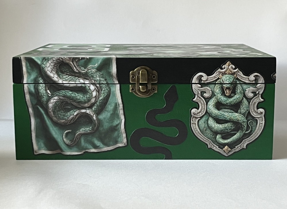 Slytherin inspired Memory / Keepsake Box