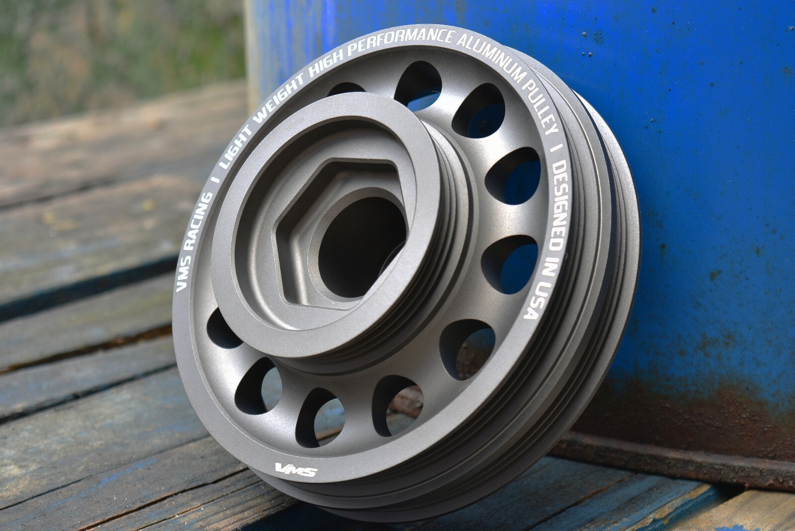 VMS RACING LIGHT WEIGHT OEM SIZE CRANK SHAFT PULLEY FOR 94-01 ACURA INTEGRA B18