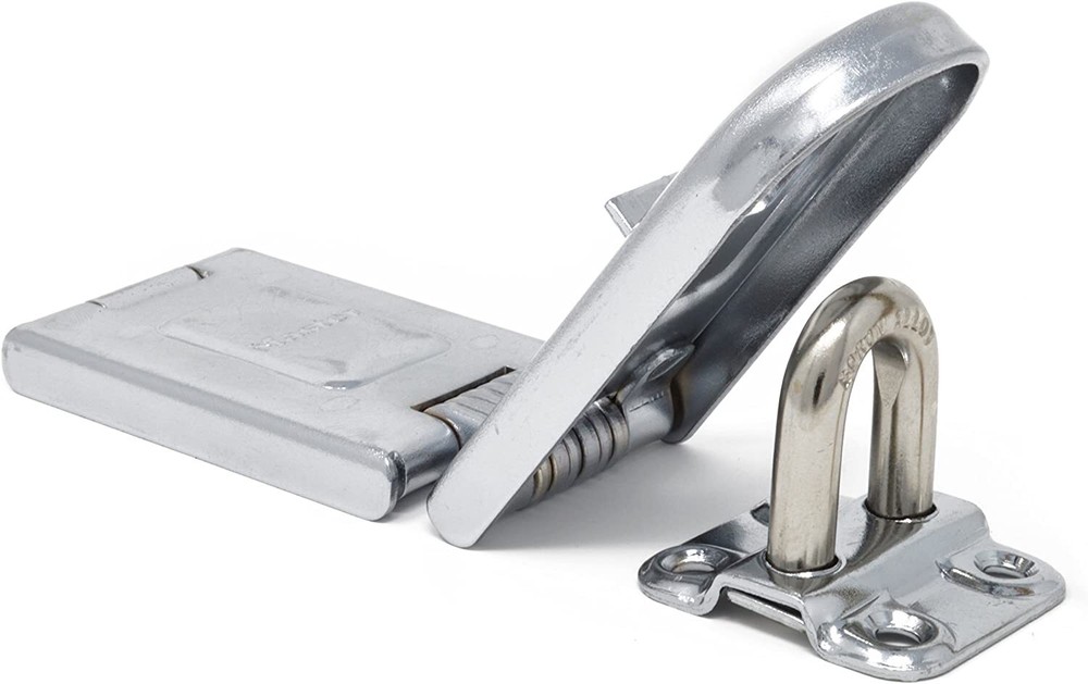 Master Lock 720DPF Single Hinged Hasp