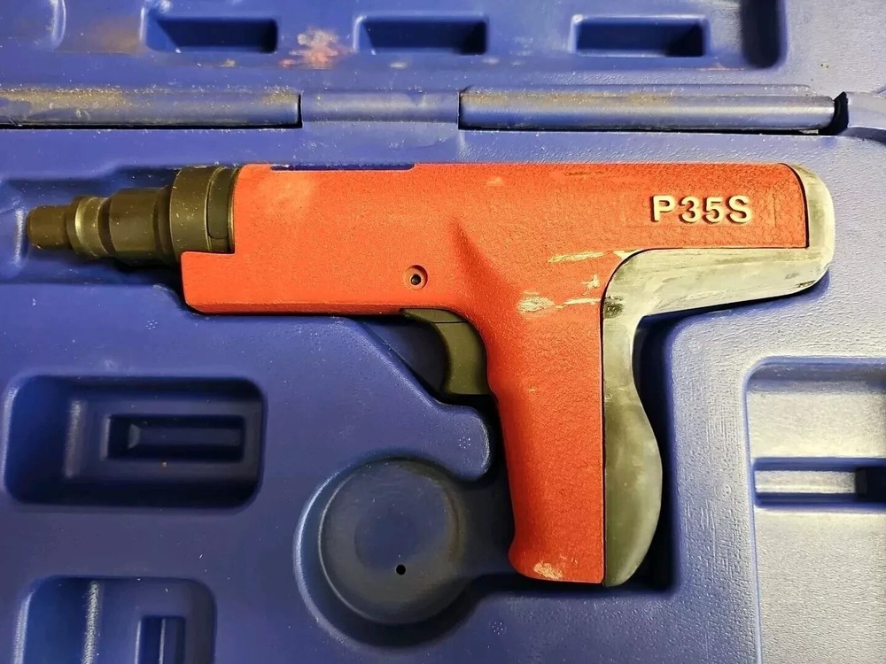 Powers Fasteners P35S Powder Driven Tool w/ case-Powder Actuated Fastener