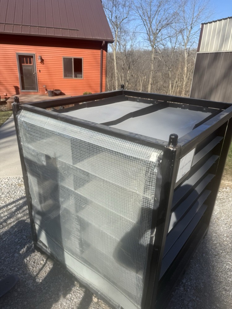 Industrial 48x45x51 Shipping Stack Racking With Removable Storage Dins