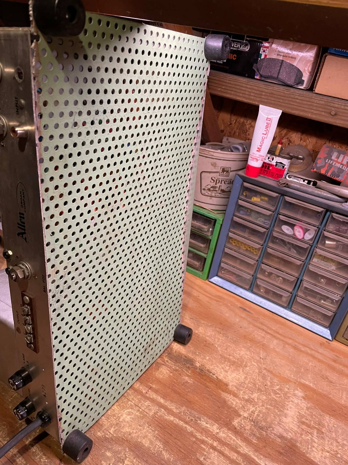 Vintage Allen Organ 75 Monoblock Tube Amplifier FOR PARTS RARE MAKE OFFER