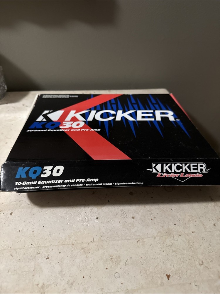 Kicker KQ 30 30 Band Equalizer/Pre Amp
