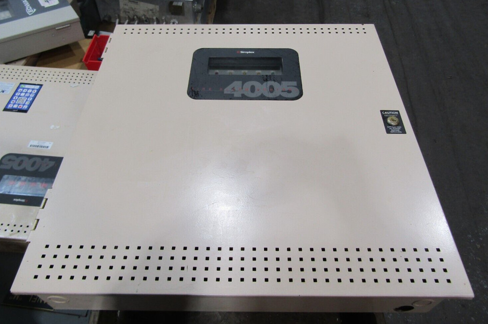 💥SIMPLEX 4005 FIRE ALARM CONTROL PANEL 120/240 VAC 4005-9101