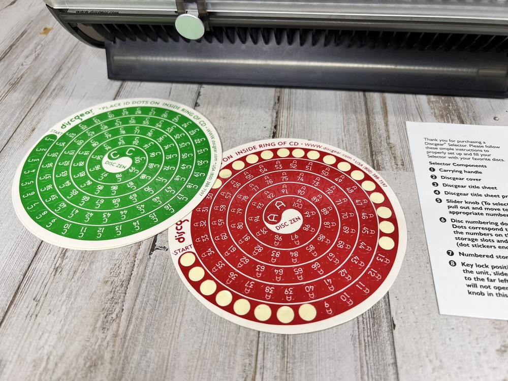 Discgear System 80 Disc Retrieval System - Black In Box