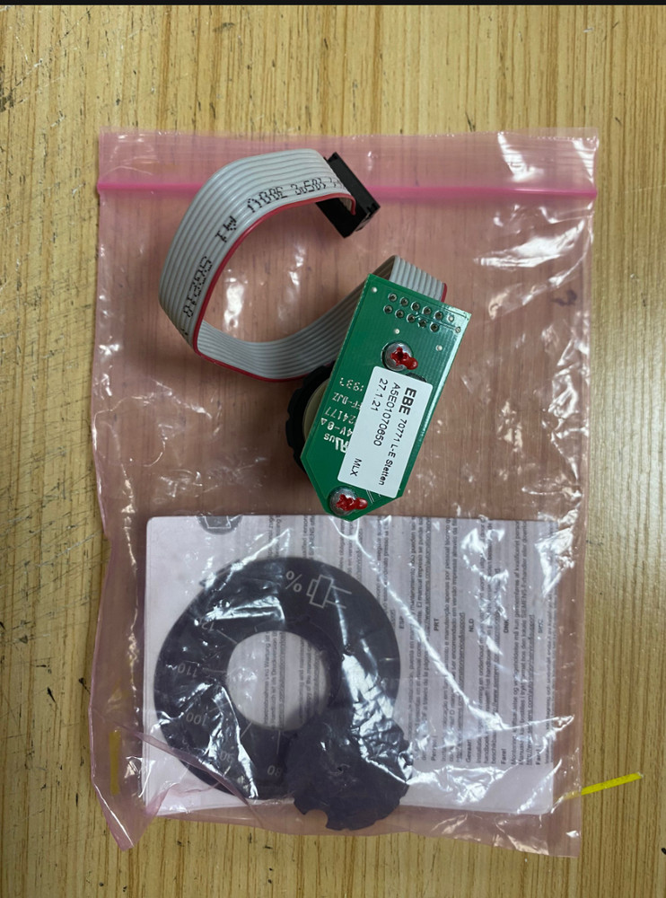 1PC New EBE70771L-E A5E01070650 Stetten Spindle ratio switch #am