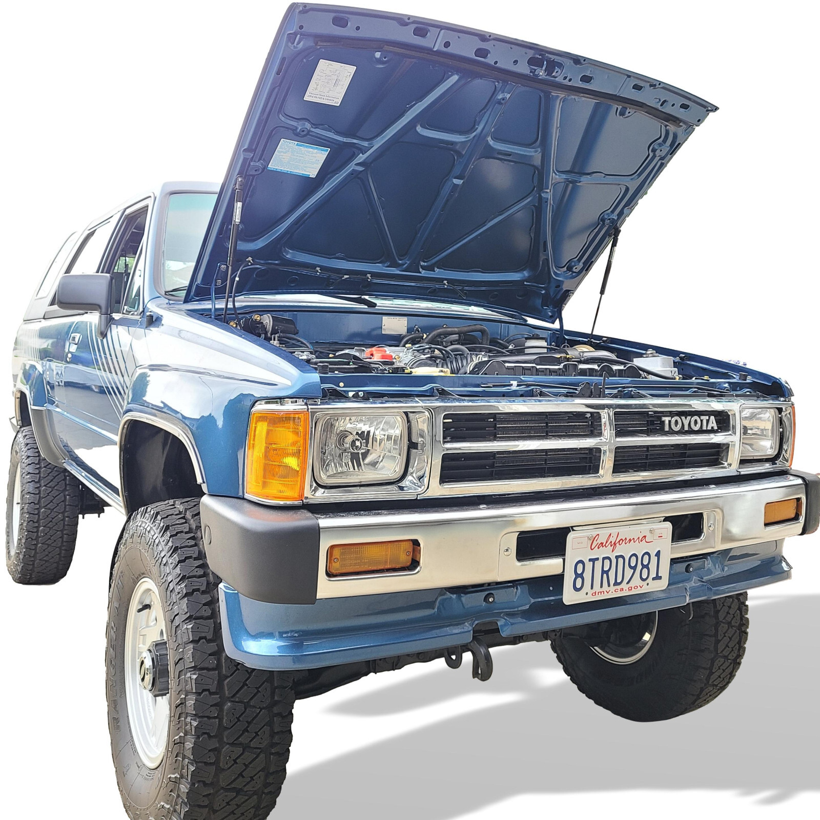 Hood Strut Kit for Toyota ’84-89 4Runner & '84-88 Pickup by Spiker Engineering