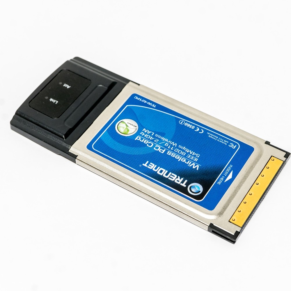 ⭐ TRENDnet 54Mbps Wireless G PC Card TEW-421PC - OPEN BOX ⭐