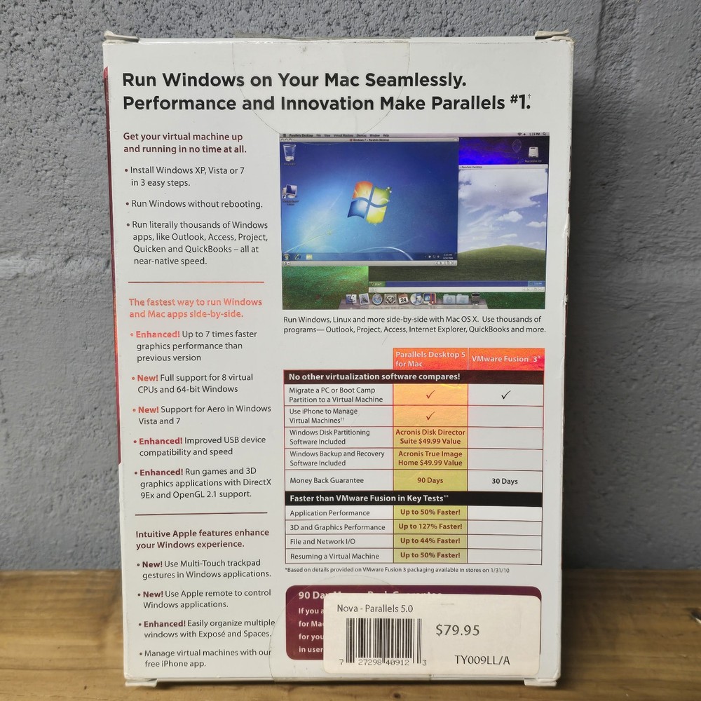 Parallels Desktop 5.0 for Mac - Computer Software